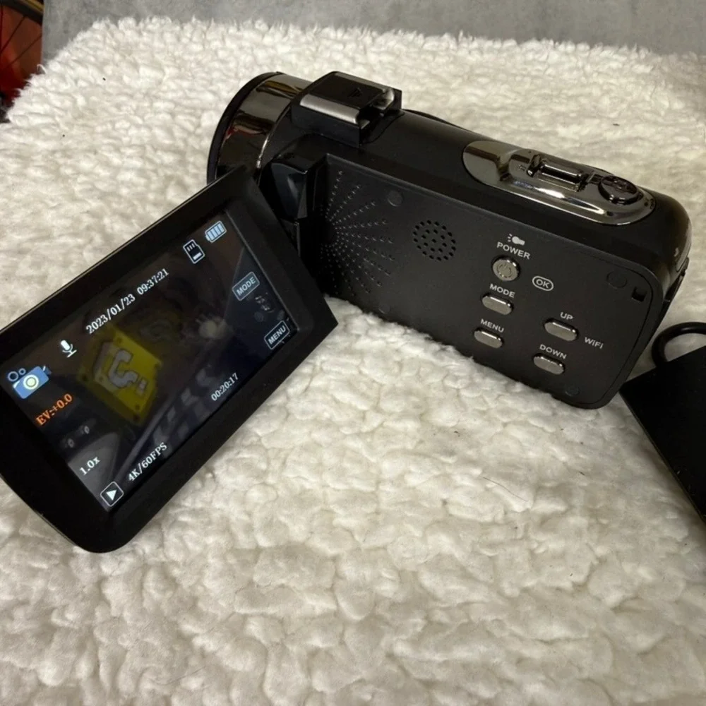 Vivitar 4K‎ Digital Camcorder Built in WiFi 3 Inch Touch Screen Enhanced Zoom